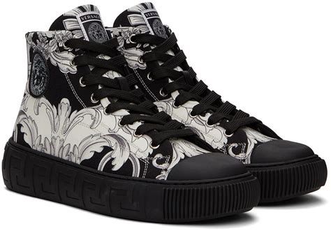 offset versace sneakers high top|barocco high top greca sneakers.